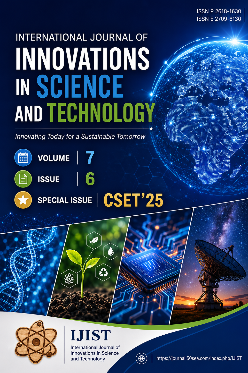 					View Vol. 7 No. 6 (2025): Special Issue CSET'25
				